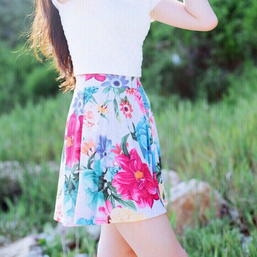 Floral Skirt